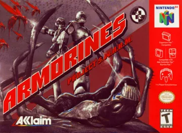 Armorines - Project S.W.A.R.M. (USA) box cover front